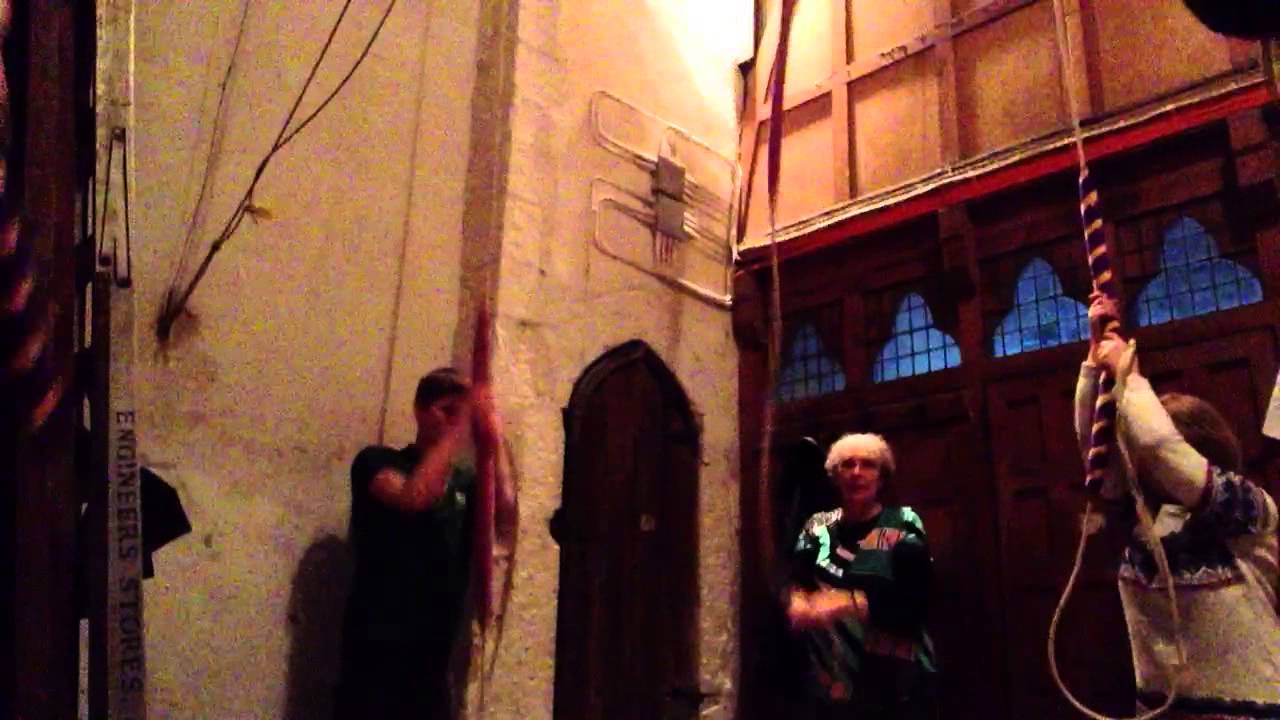 Bell ringing at Halling, Kent