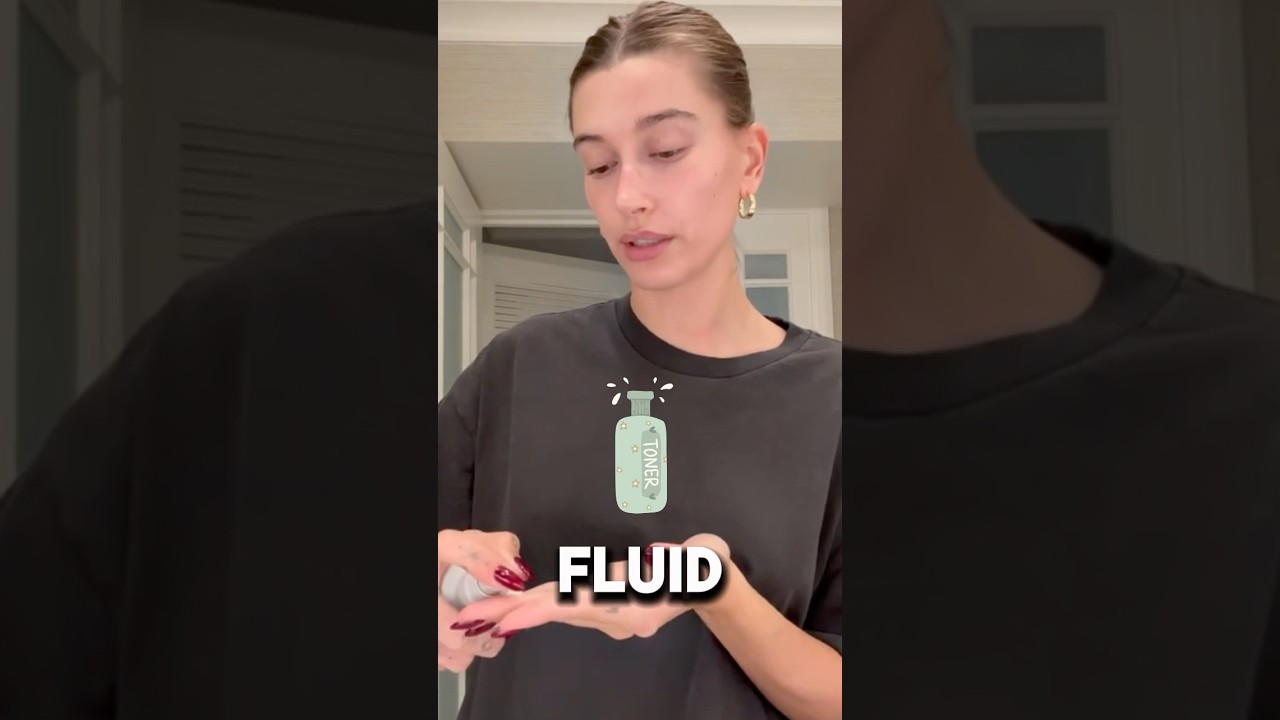 Hailey&rsquo;s Dewy Glowy Glazed Skin✨ #haileybieber #makeup #makeuptutorial #skincare #skincareroutine