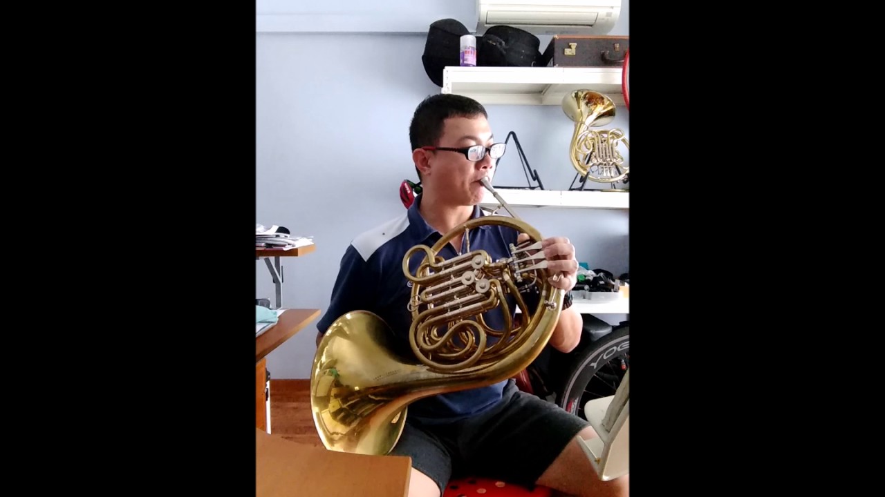 French Horn Noodling 001 (Giddings & Webster no.5 / Jungwirth Double)