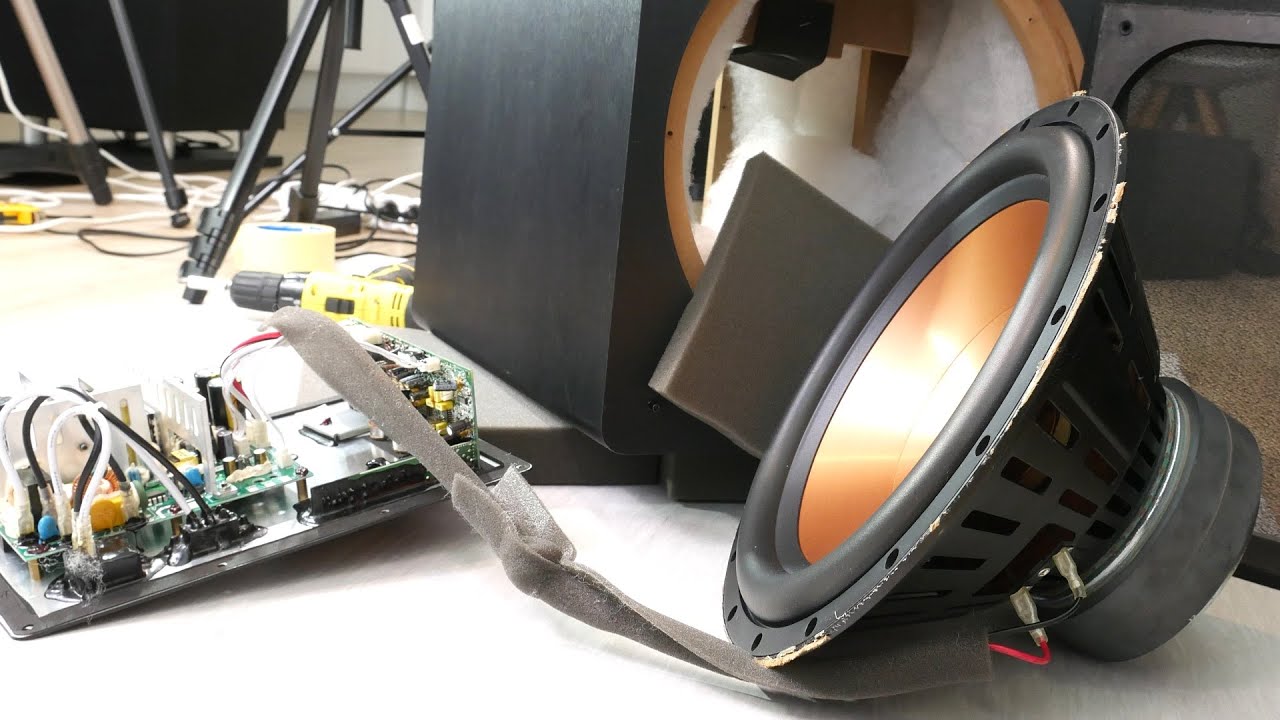Take apart Klipsch 12 inch Subwoofer - Disassembly