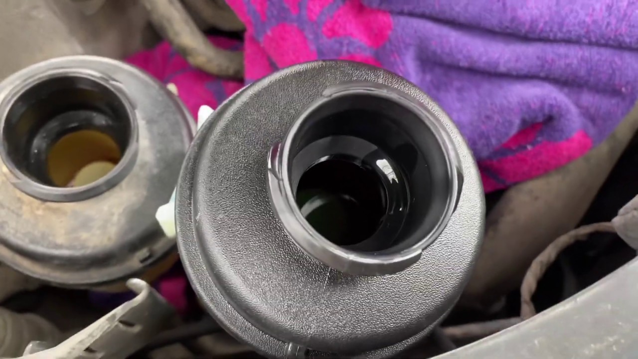 Power steering fluid/reservoir change on a Freelander 2