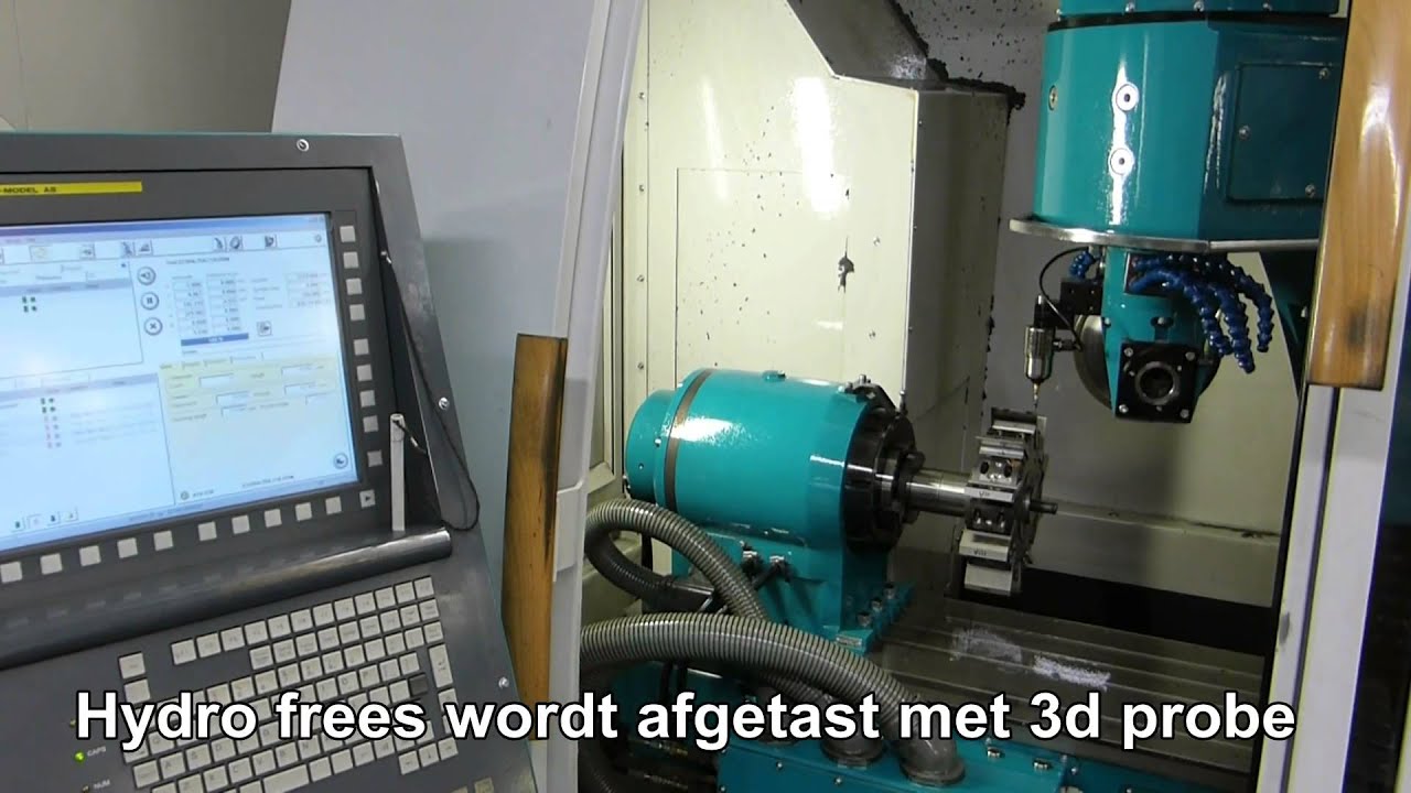 CNC Profiel slijpen op een Schneeberger Norma CFG