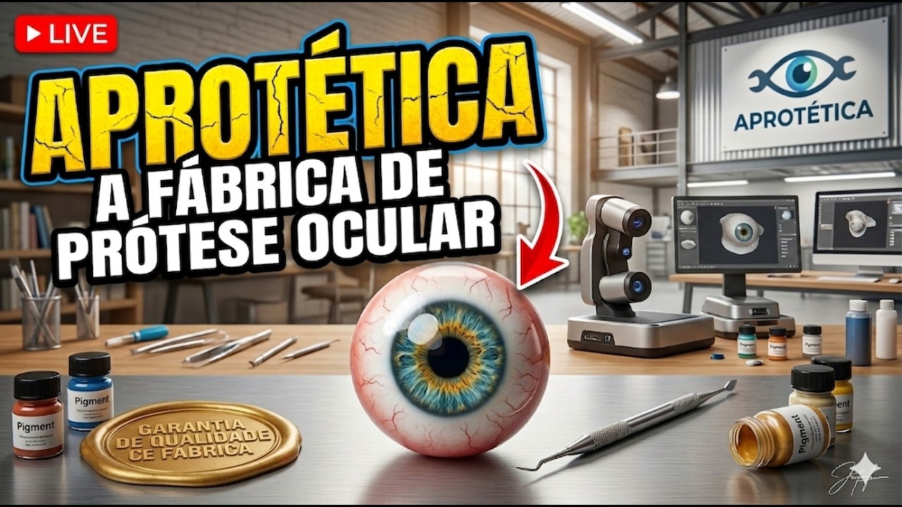 Quer saber como se faz um PRÓTESE OCULAR?