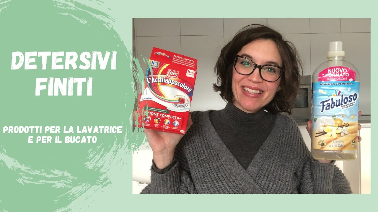 DETERSIVI FINITI | prodotti per il BUCATO 🧼