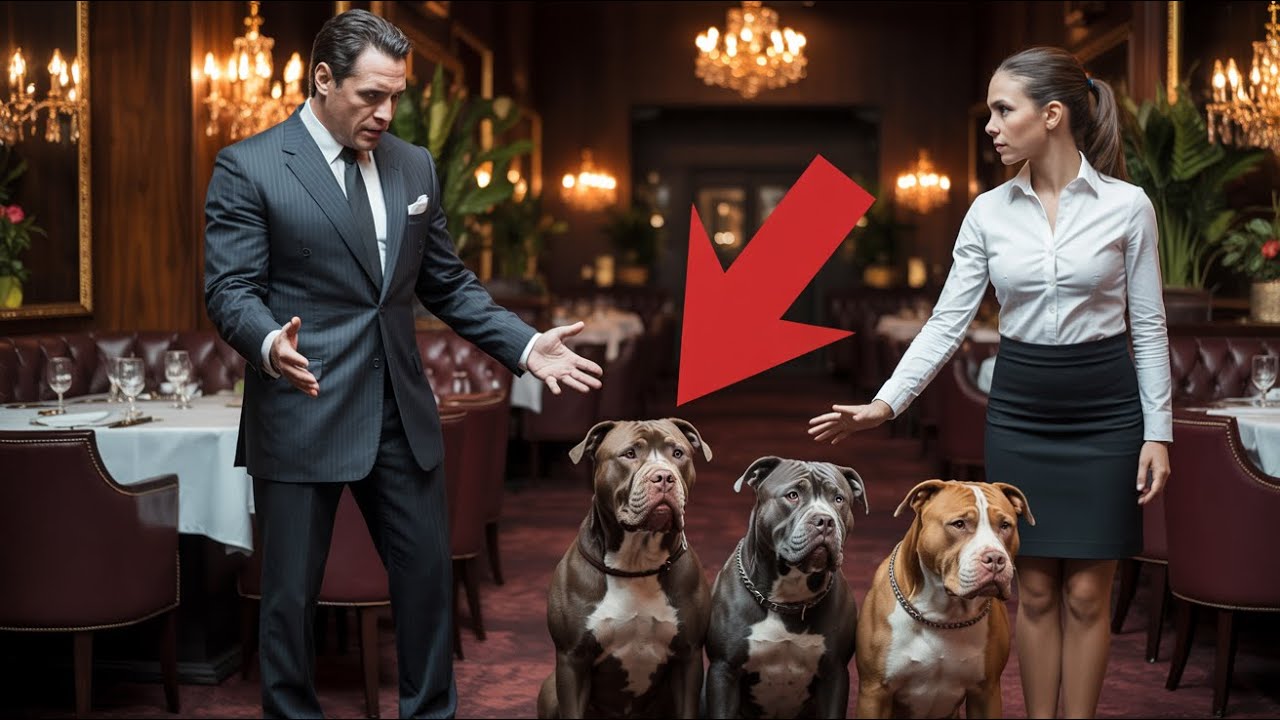 The Waitress Who Outsmarted the Mafia Boss’s Fearsome Pitbull—Here’s How