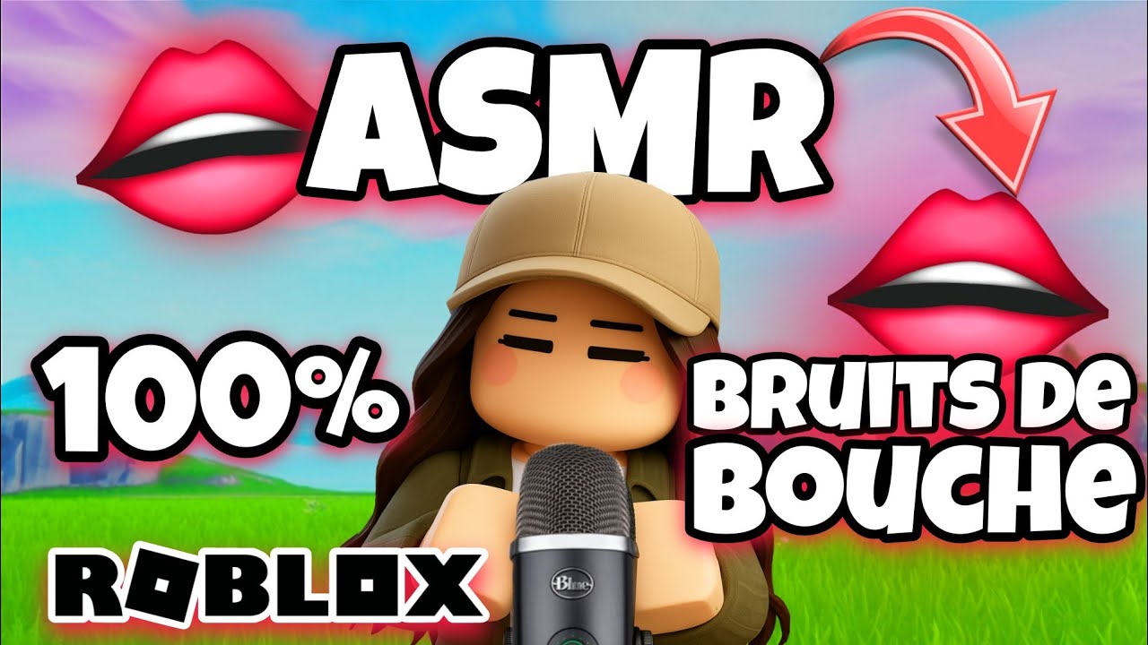 ASMR Français • 100% BRUITS DE BOUCHES TRÈS INTENSES SUR ROBLOX pour dormir vite ! 👄