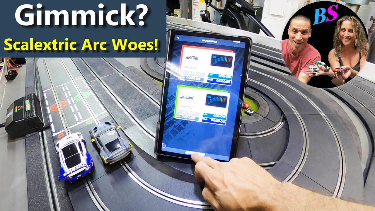 ПРОБЛЕМЫ и некоторые мысли по поводу гонок на слот-машинах Scalextric Arc Air