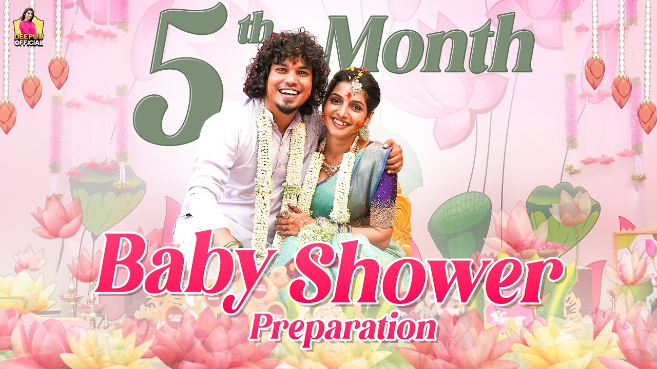 நாங்க ரெடி😍 | 5th Month Baby Shower Preparation💞 | Deepuu Official