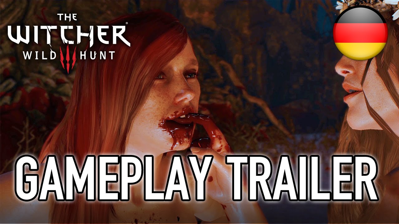 The Witcher 3 Wild Hunt - PS4/XB1/Steam - Gameplay Trailer (German)