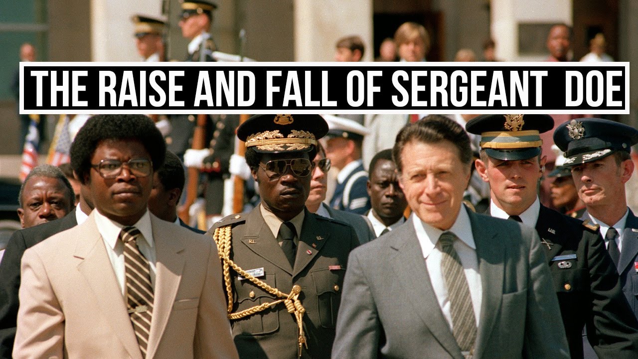 The rise and fall of Sergeant Kanyon Doe America's strongest ally in Africa
