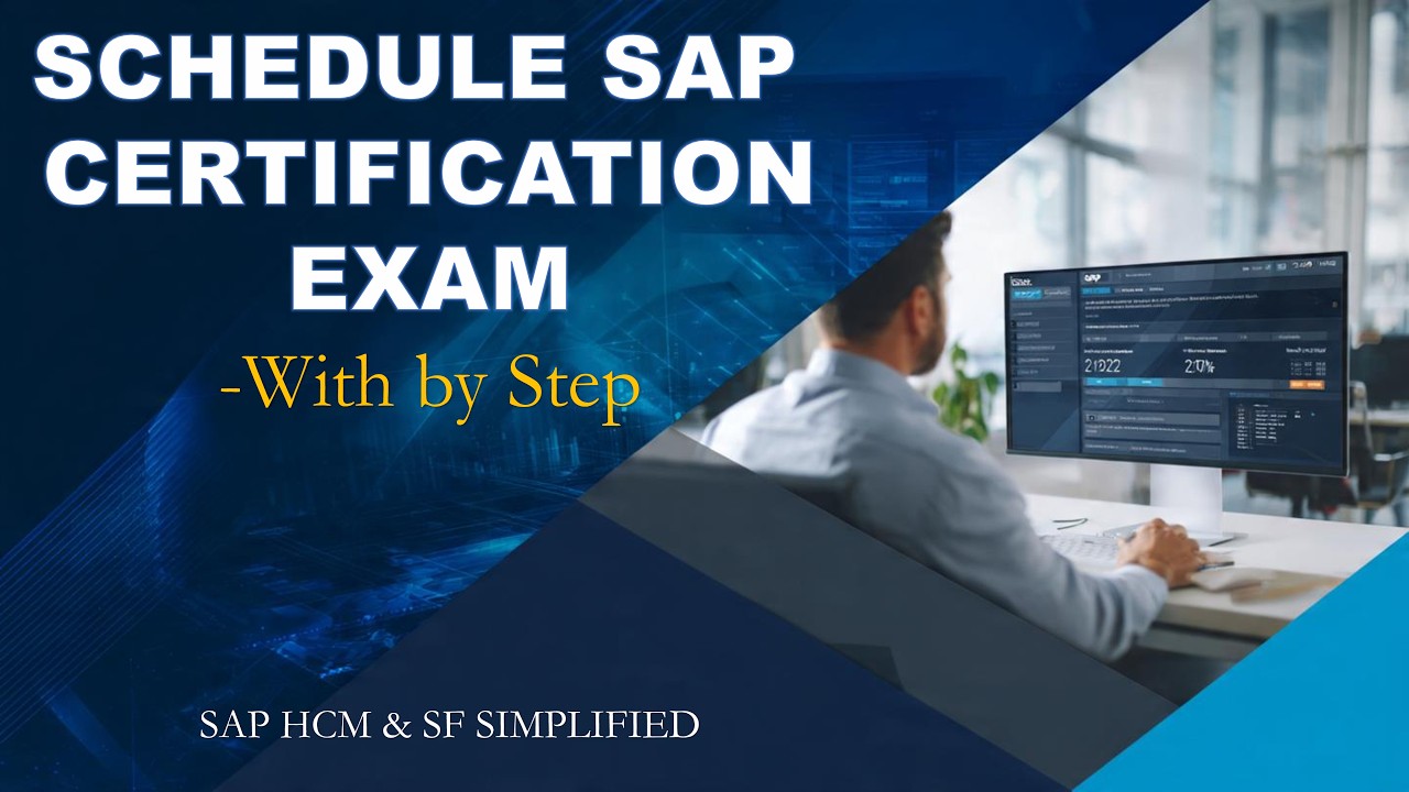 How to Book SAP Certification Exam | Step-by-Step Guide