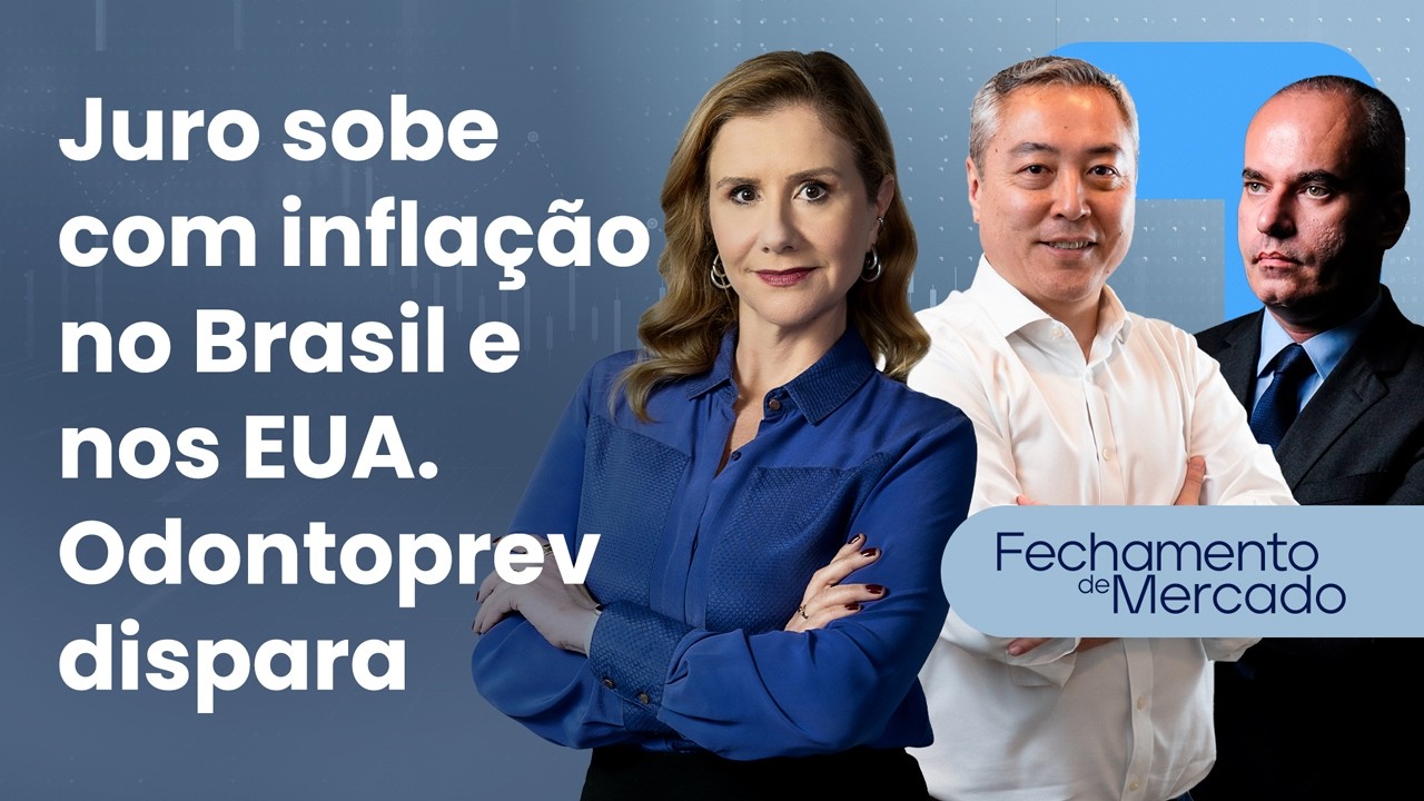 🔴 27/02/26 Juro sobe com inflação no Brasil e nos EUA | Odontoprev dispara | Fechamento de Mercado