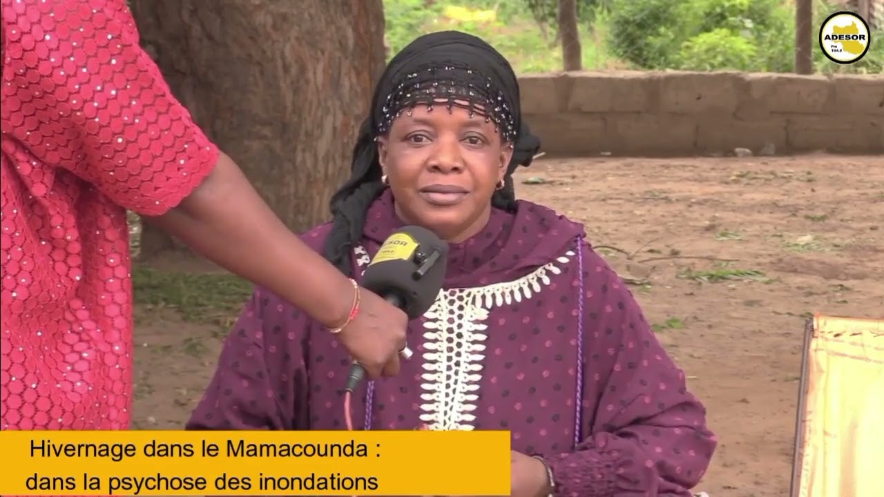 Hivernage dans le Mamacounda : dans la psychose des inondations