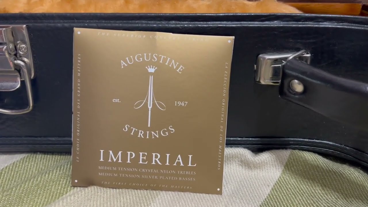 Avaliação das cordas Augustine Imperial