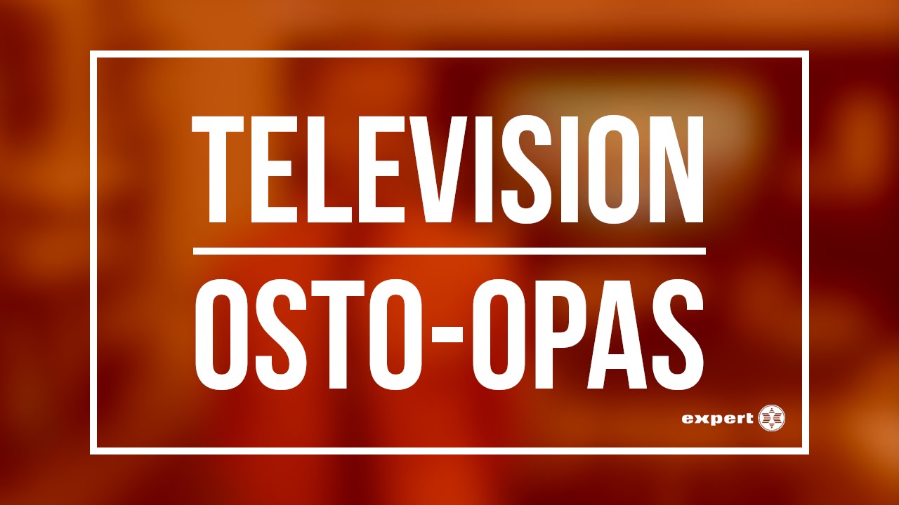 Expertin television osto-opas