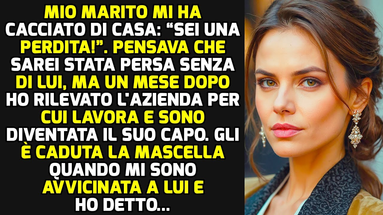 Mio Marito Mi Ha Cacciato Di Casa: “Sei Una Perdita!”. Ma Dopo Una Settimana Mi Ha Visto STORIE VITA