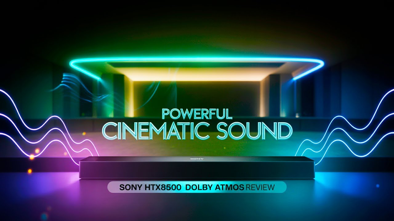Best Dolby Atmos Soundbar? Sony HT-X8500 Full Review & Sound Test (Built-In Sub)