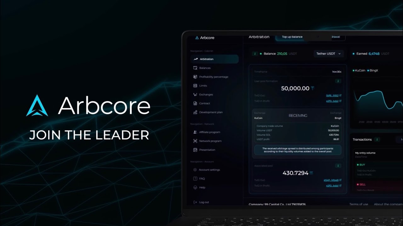🇺🇸ARBCORE &mdash; How Crypto Arbitrage Generates Daily Opportunities | Automated Cross-Exchange Strategy