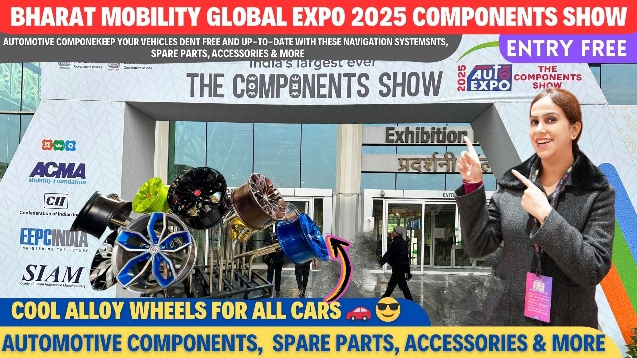 Bharat Mobility Global Expo 2025 Components Show | Automotive components,  spare parts & more