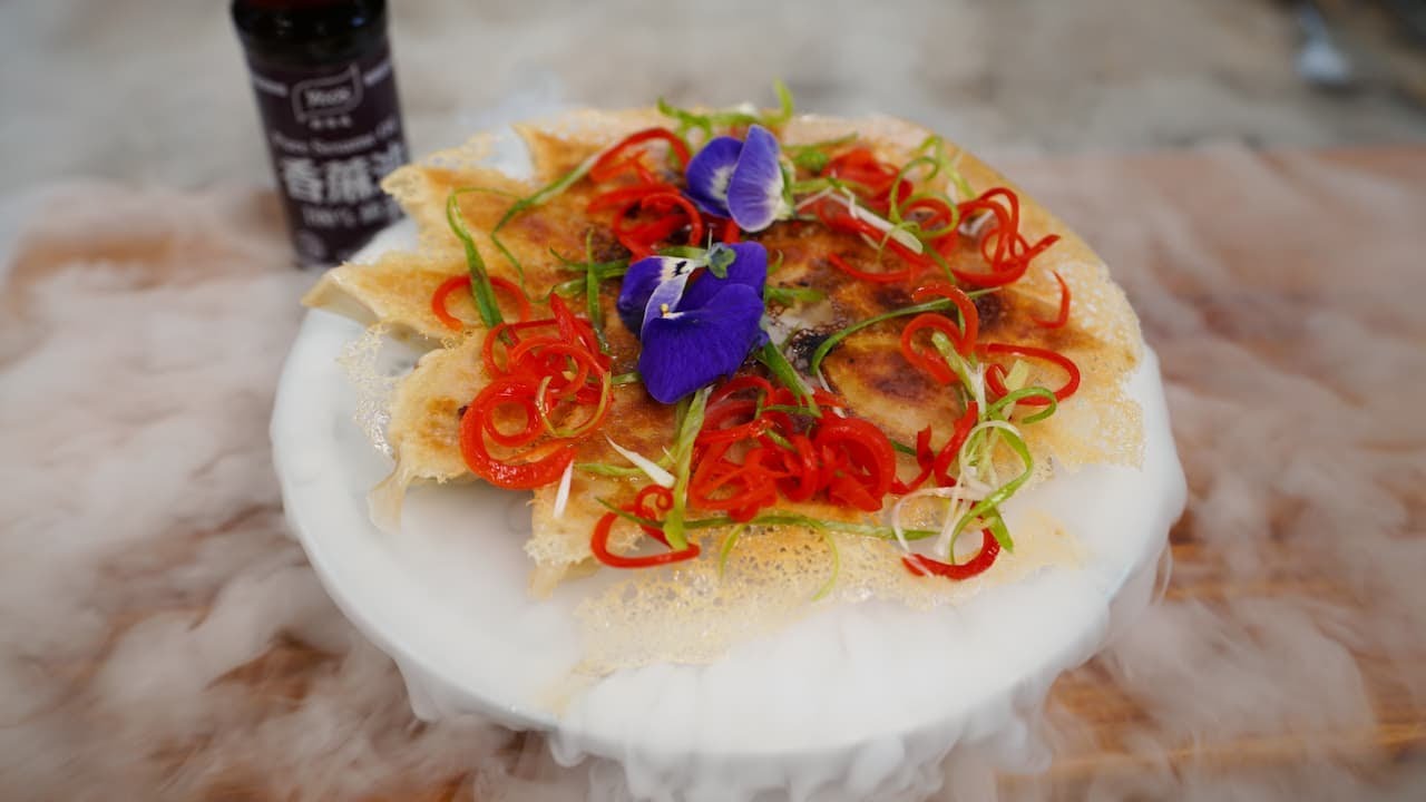 Chinese Pork Pan Fried Dumplings by Chef Leslie Chan & Laura Sharrad | My Market Kitchen Season 9