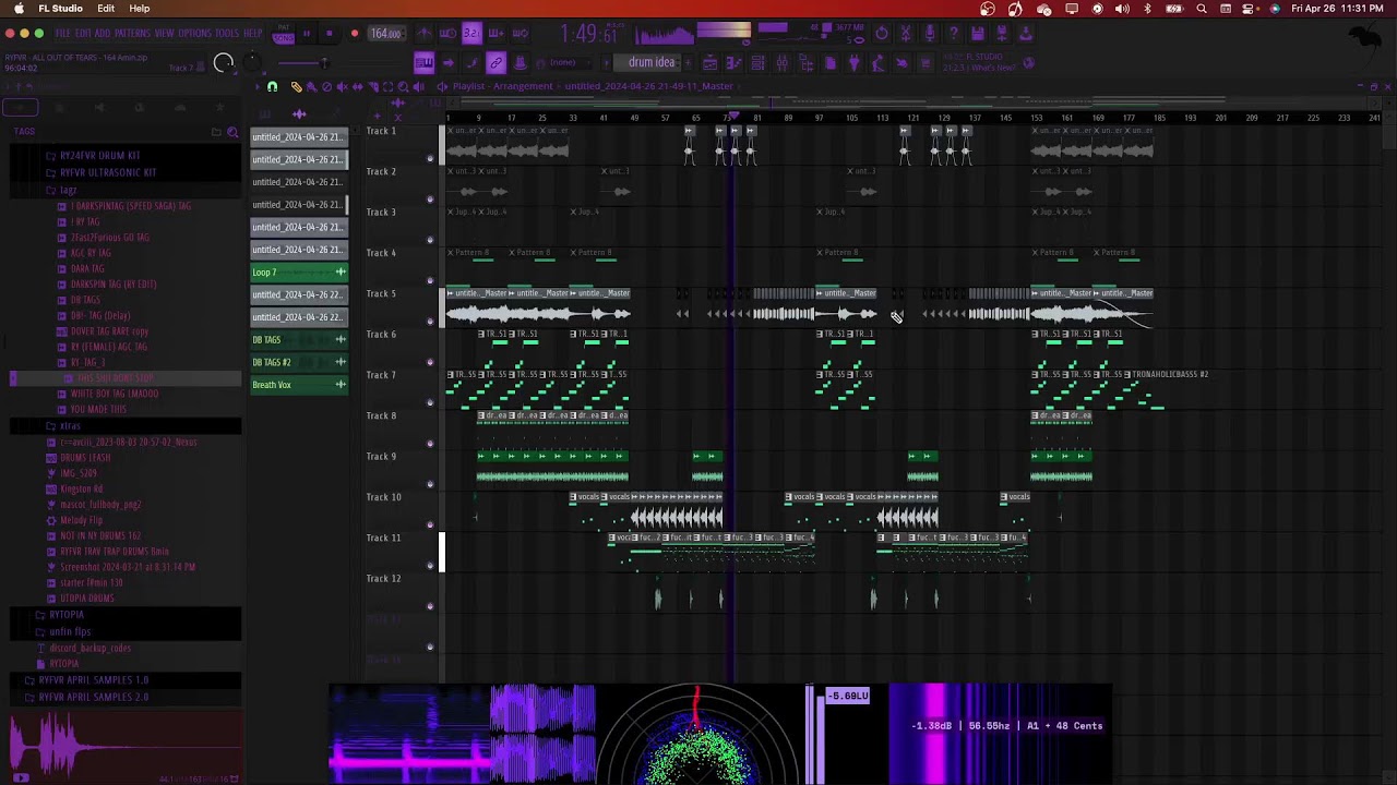 mr. ryfvr attempts to cook up live??? - send loops to prodryfvr@gmail