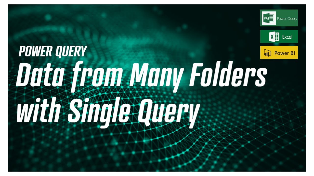 Power Query — данные из многих папок с помощью одного запроса