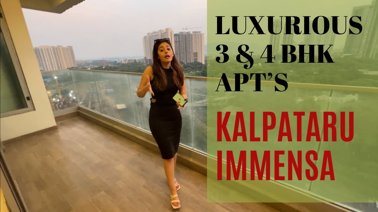 Luxurious 3 & 4 Bhk Apt’s At Kalpataru Immensa, Thane | ☎️ 8100 887700 To Schedule Your Site Visit