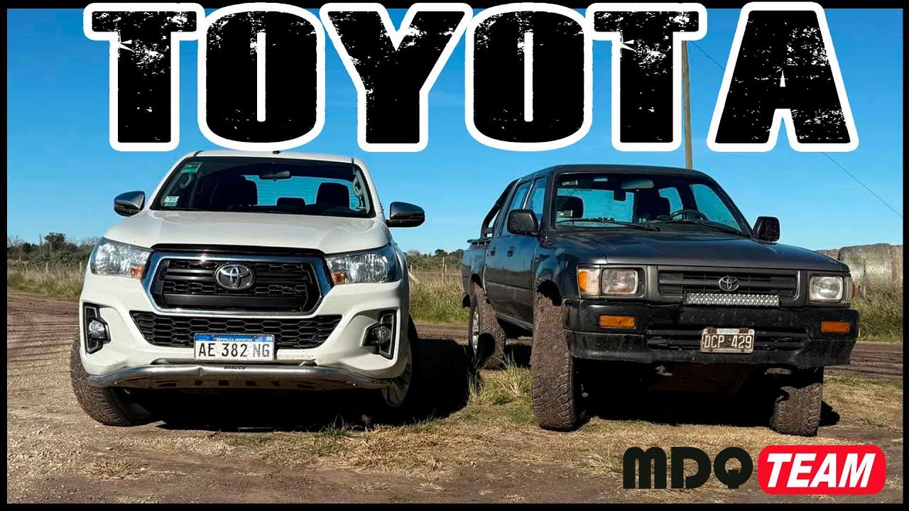 COMPARATIVA TOYOTA HILUX NUEVA VS VIEJA PARA TRABAJOS EN EL CAMPO ARGENTINO
