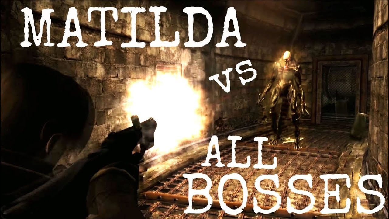 Killing ALL Bosses with the MATILDA | Resident Evil 4 HD