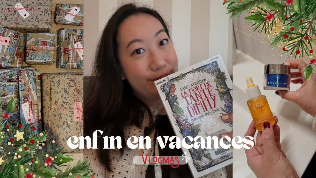 VLOGMAS 🤶🏼 En mode petit lutin pour emballer les cadeaux de Noël !