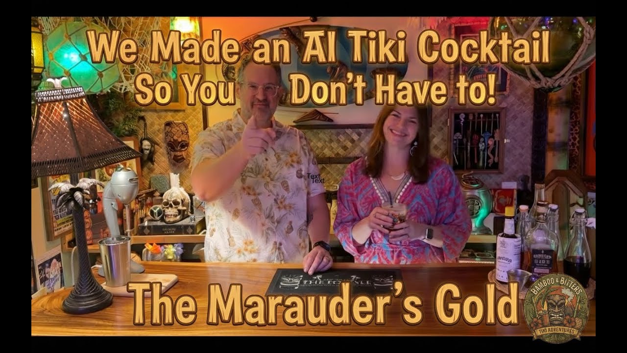 We Make an AI Tiki Drink!   Slop or Pop?