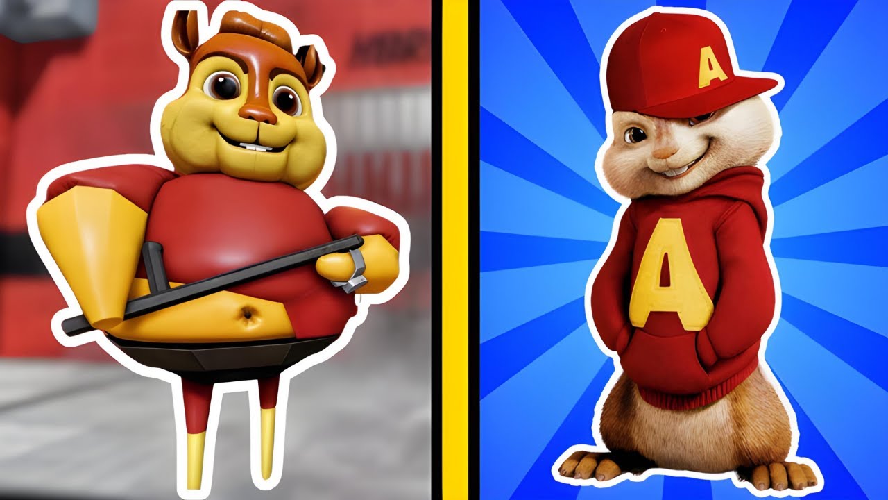 Alvin The Chipmunks Barry's Prison Run 🐿️/ Roblox Games 