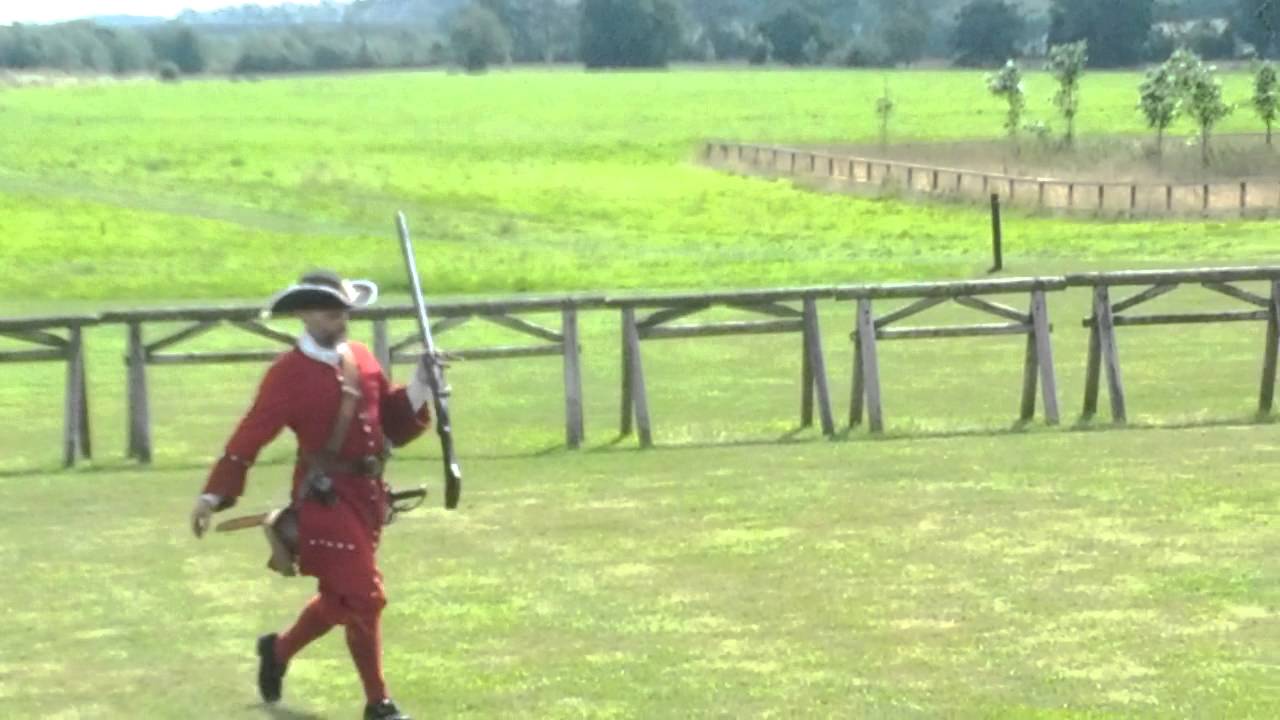 Battle of the Boyne musket demo