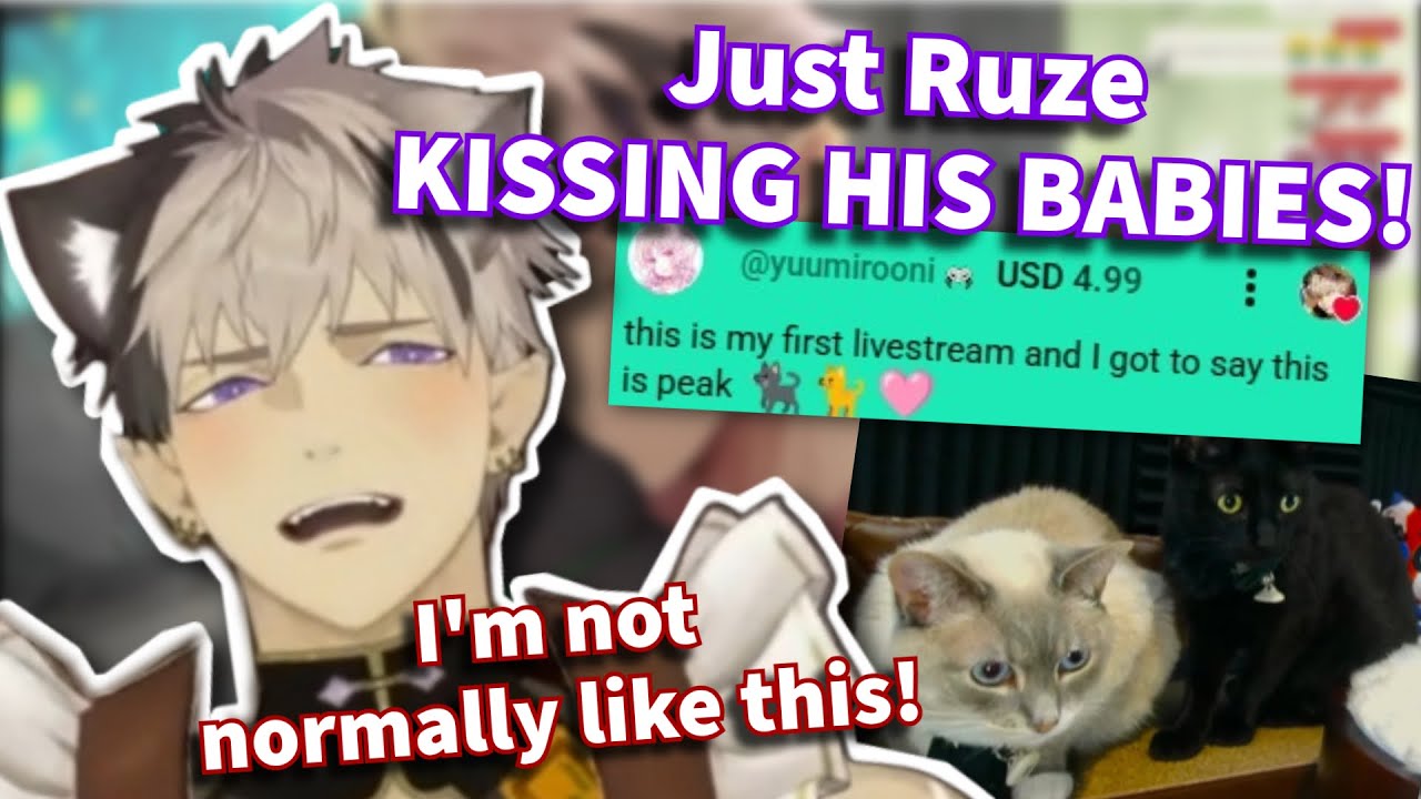 Just another video of Cat Dad RUZE doing Cat Dad THINGS!【Holostars EN | Crimzon Ruze】