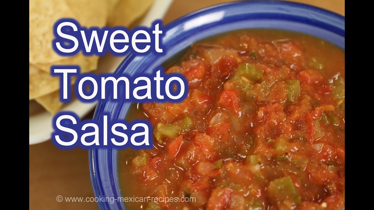 How To Make Salsa | Sweet Tomato Salsa Recipe | Rockin Robin Cooks