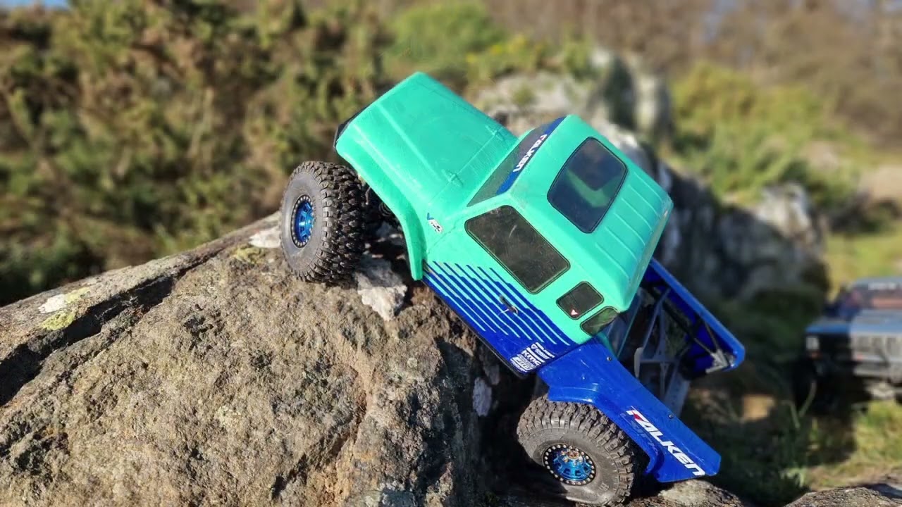 RC Crawl Downing point Jan 24 #traxxastrx4 #traxxastrx4sport ##vanquishphoenixvs410 #ftxhirock