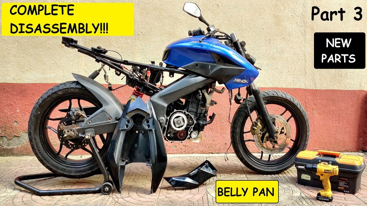 REBUILDING A BAJAJ PULSAR 200 NS | 2020 CONVERSION | PART 3
