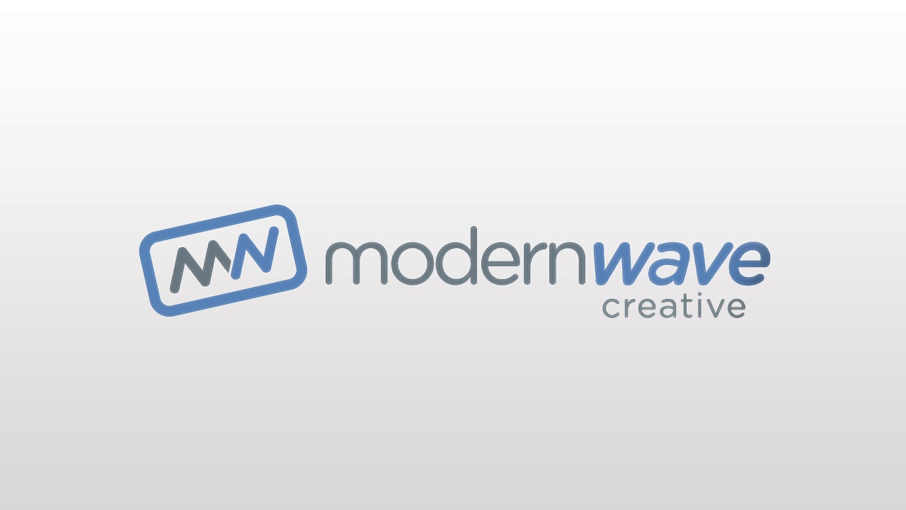 Modern Wave Logo Animation