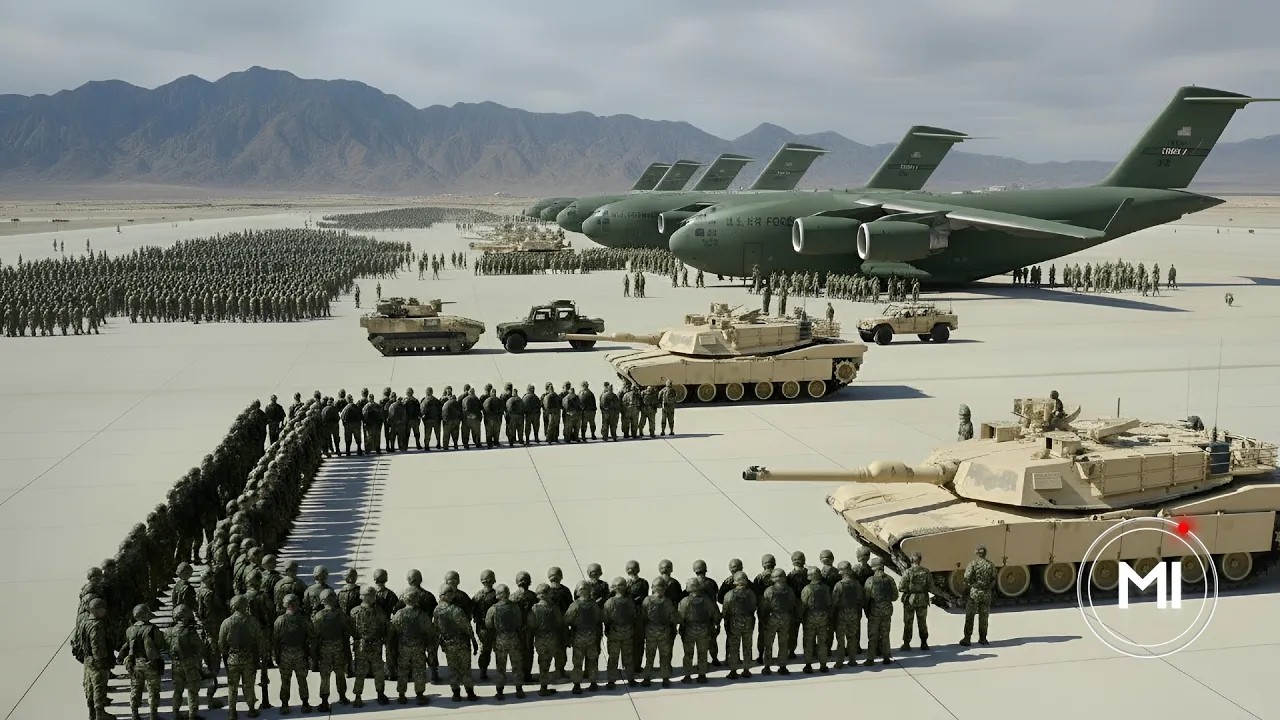 Iran PANIC! 20 000 US Troops Deploy as KC-130J Harvest HAWK Missions Begin!