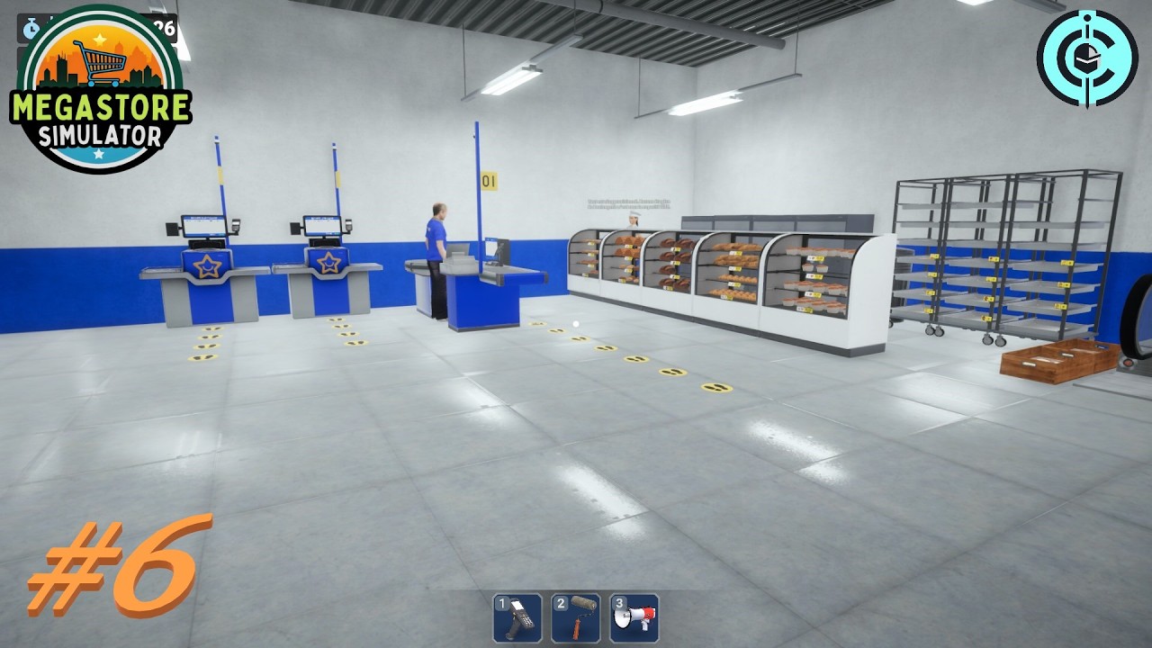megastore simulator #6: Je fait des achats, et je essaye un truc, bon ou pas?a voir.