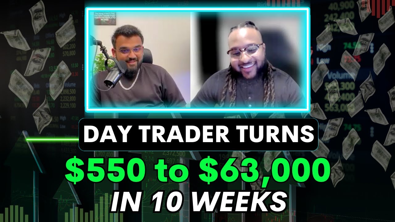 How This Trader Turned $550 to $63,000 in 10 Weeks | Interview w/ Hansen & Somesh