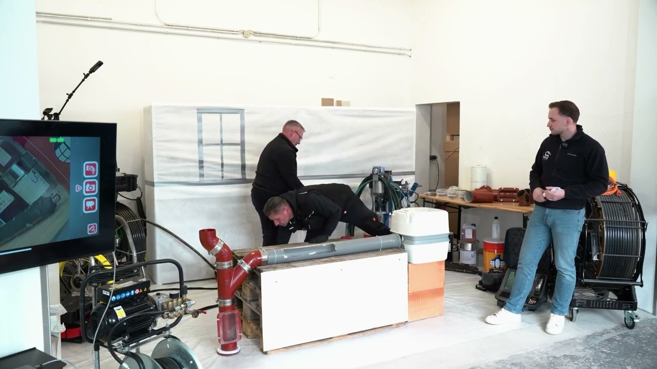 Livevorführung Spray-Coating bei P&N Kanaltechnik GmbH