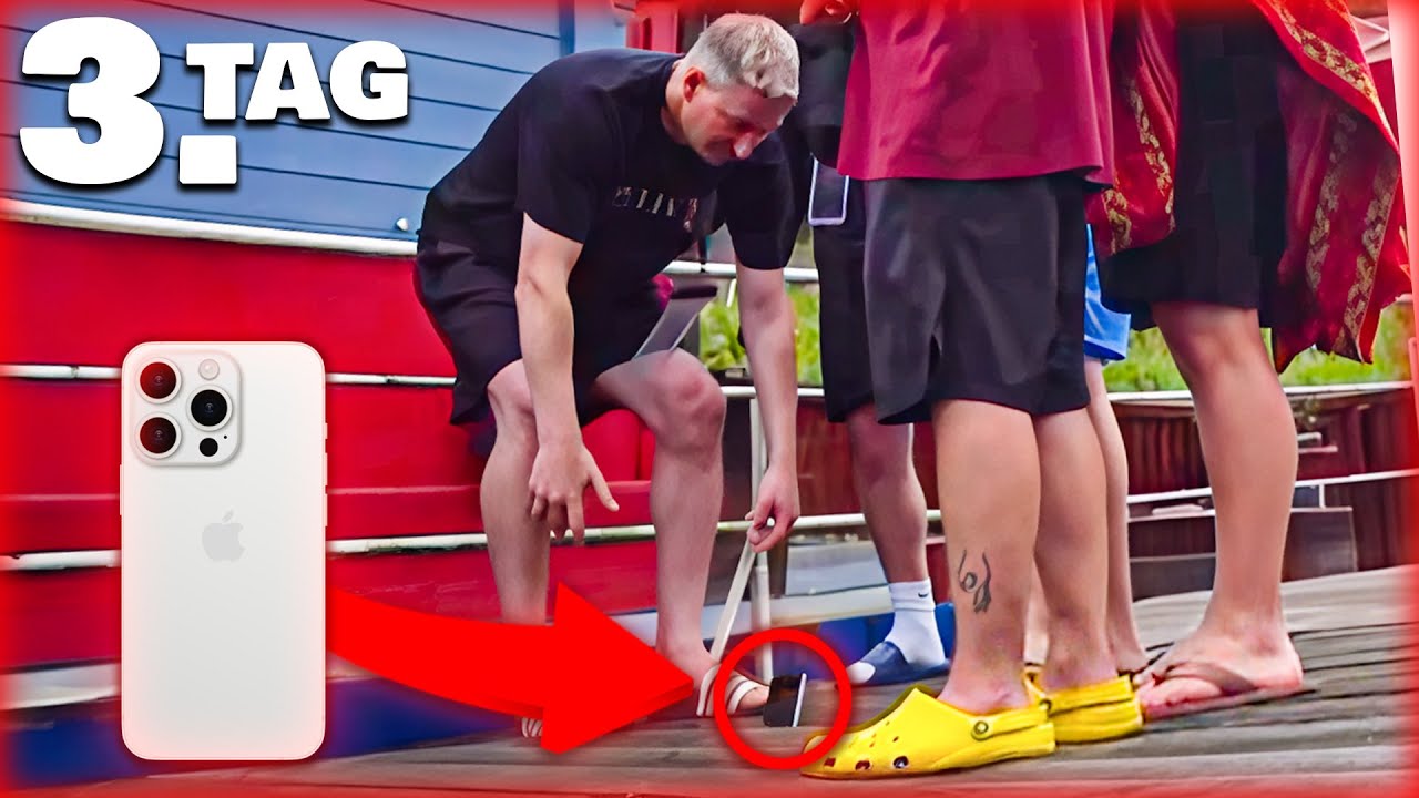 😳💸Der GRO&szlig;E 2000&euro; HANDY FAIL! - Wer kann es RETTEN an TAG 3 der XXL KANUTOUR | Trymacs