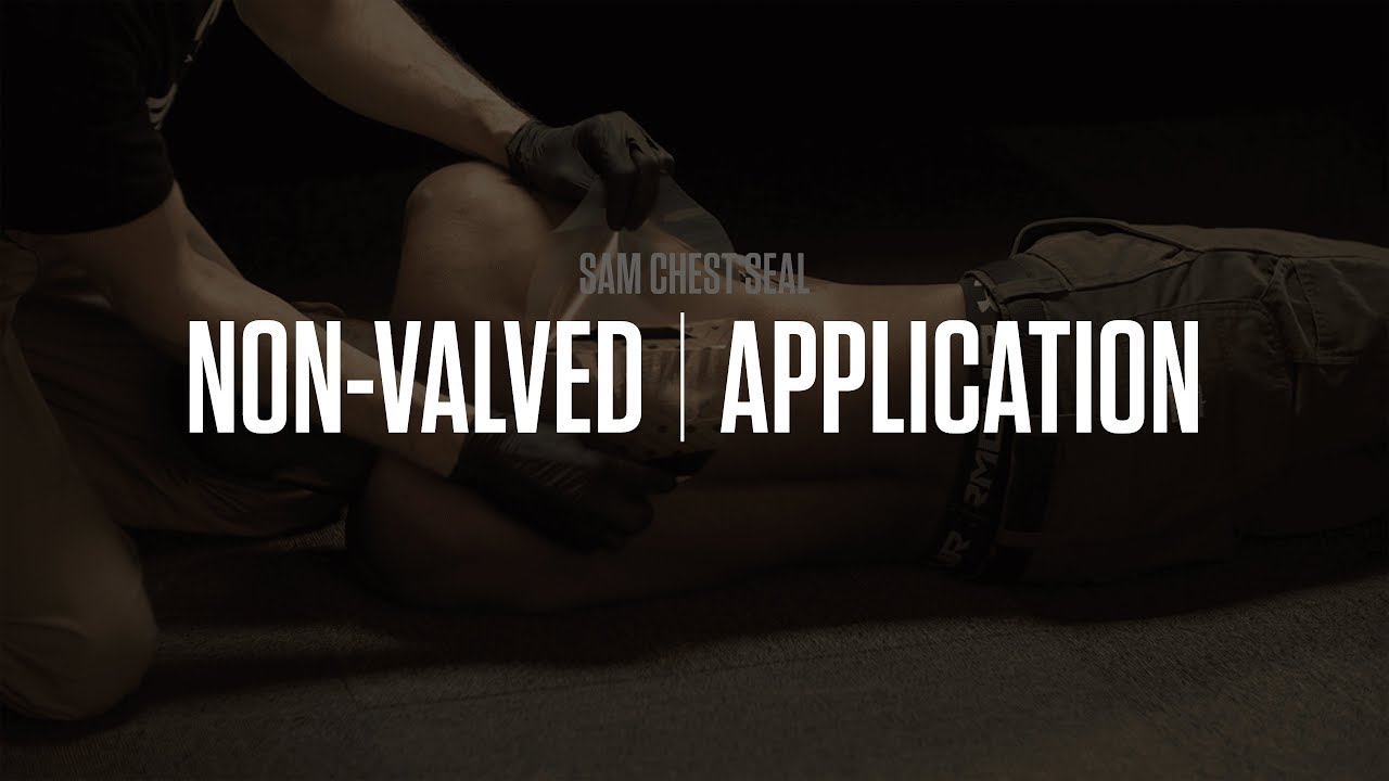 SAM&reg; Chest Seal Training | Non-Valved | SAM Medical