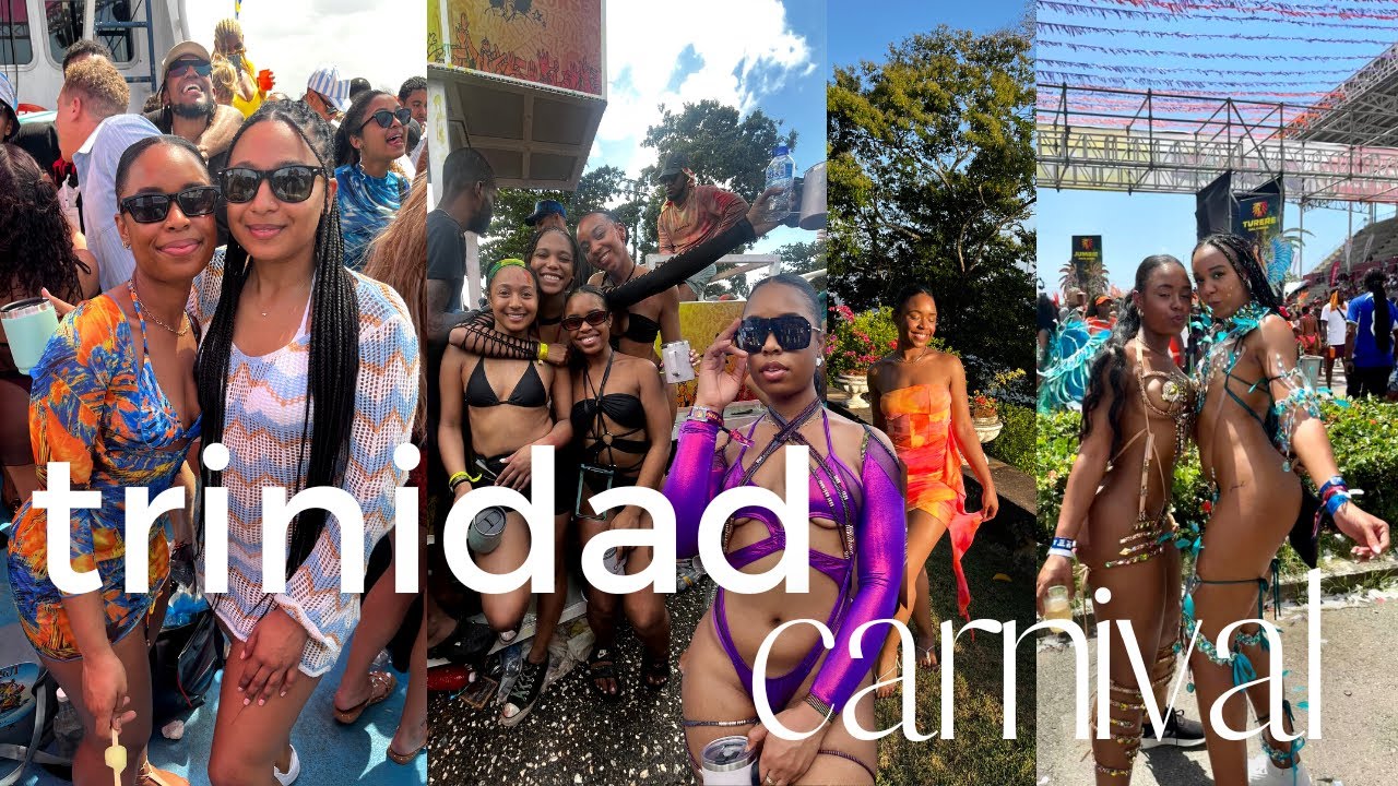TRINIDAD CARNIVAL 2024 🇹🇹 playing mas with carnival TRIBE!