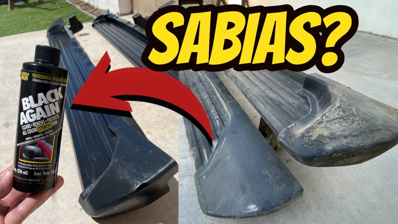 TRUCO - RESTAURAR ESTRIBOS PARA CAMIONETAS TROCA PICKUP