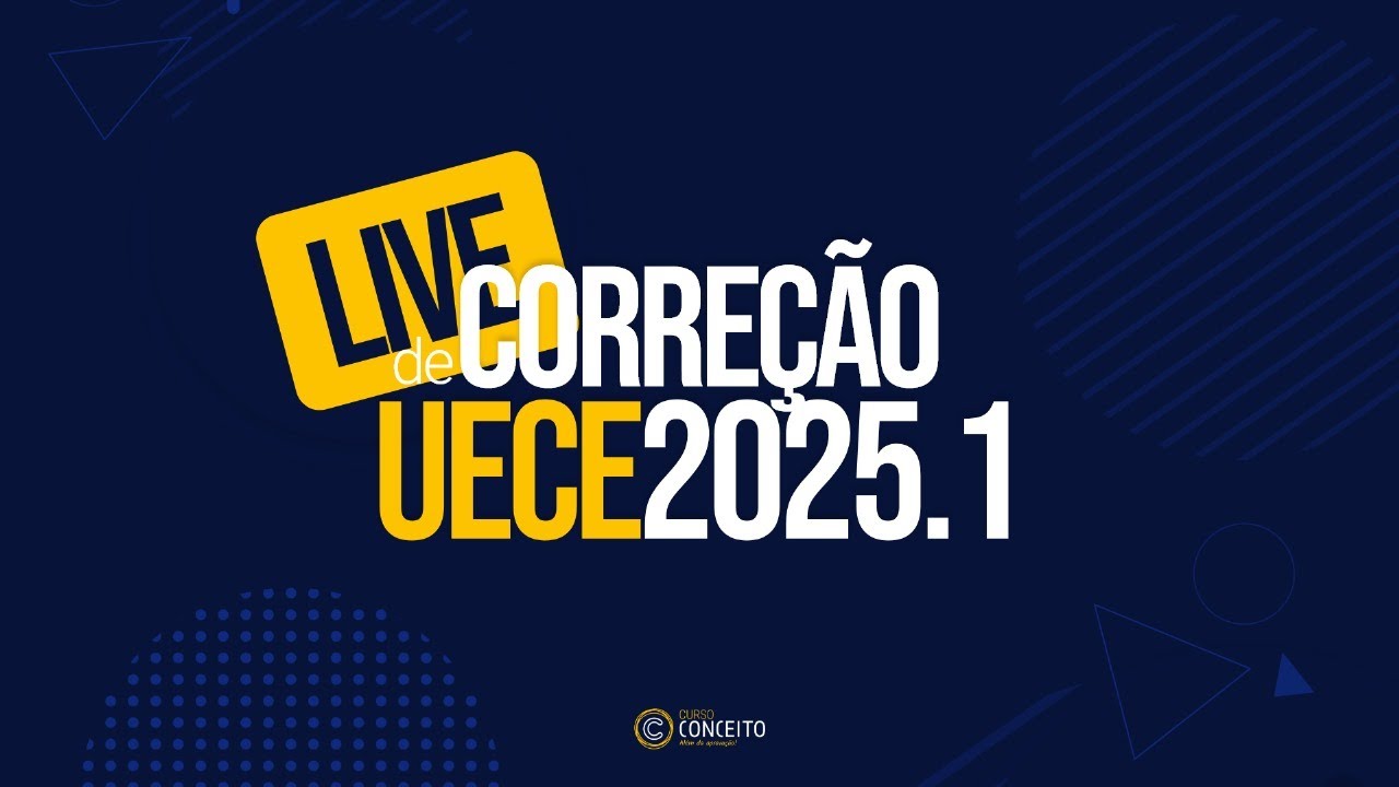 Correção Prova UECE 2025 1 | Matemática
