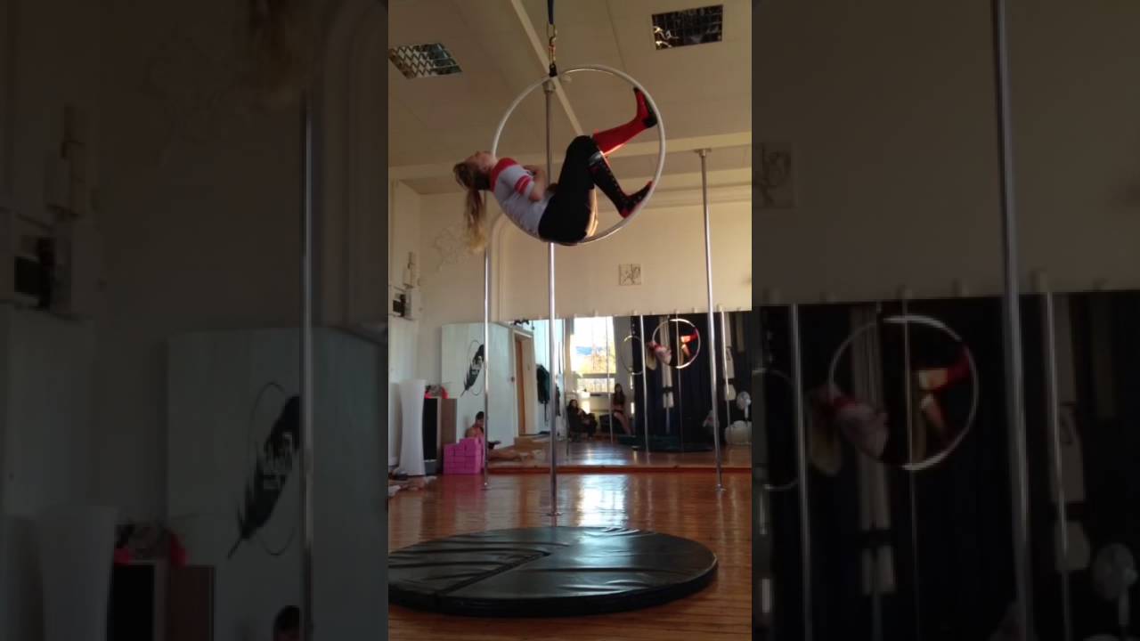 Harley quinn aerial hoop