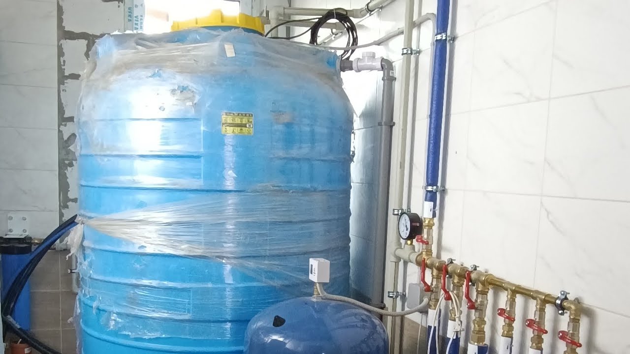 Лайфхак для установки накопительной ёмкости воды.