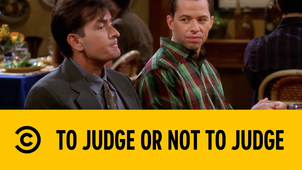 To Judge Or Not To Judge | Two and a Half Men | Comedy Central Africa